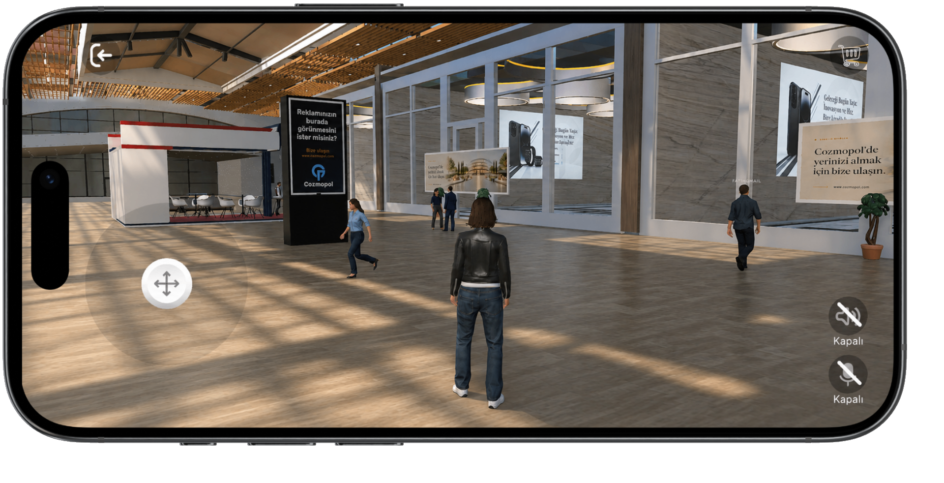 3D store experience